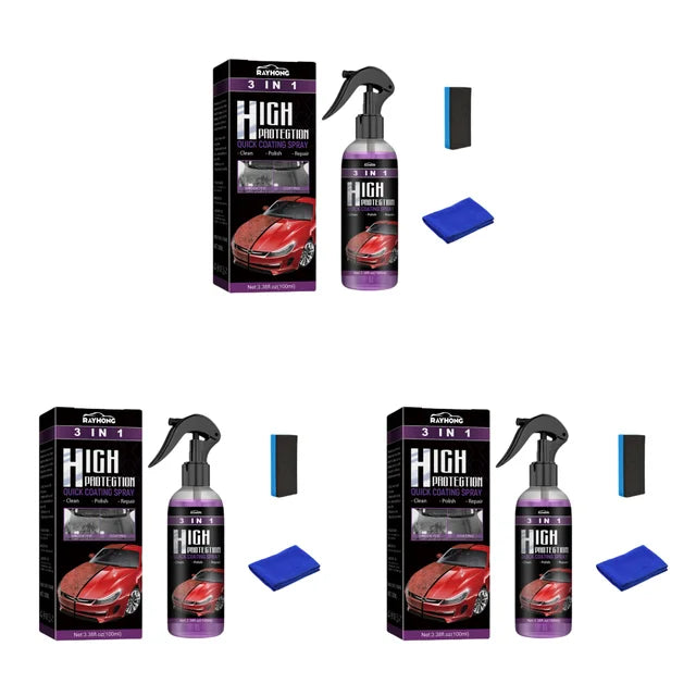 3-in-1 Spray Auto Beschermende Coating